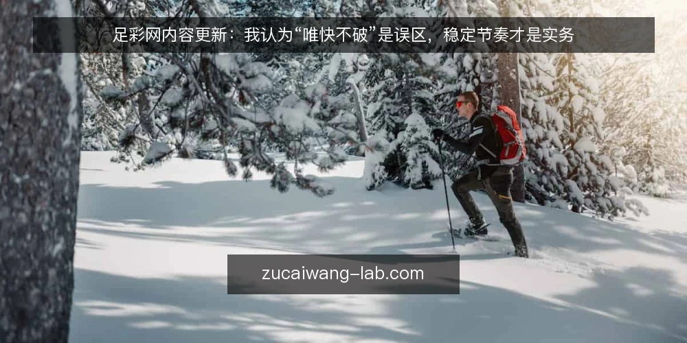 足彩网内容更新:我认为“唯快不破”是误区,稳定节奏才是实务 — 先立观点:更新速度不等于内容价值 配图